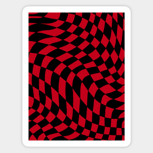 Warped Checkerboard Magnet